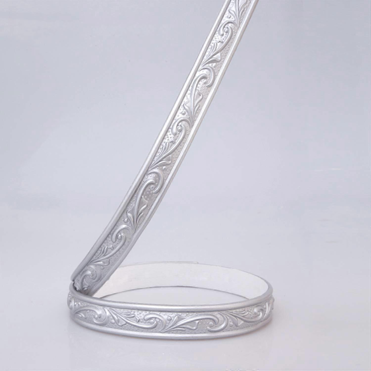 Wallpaper Border Molding Wall Borders(197 inch),Silver