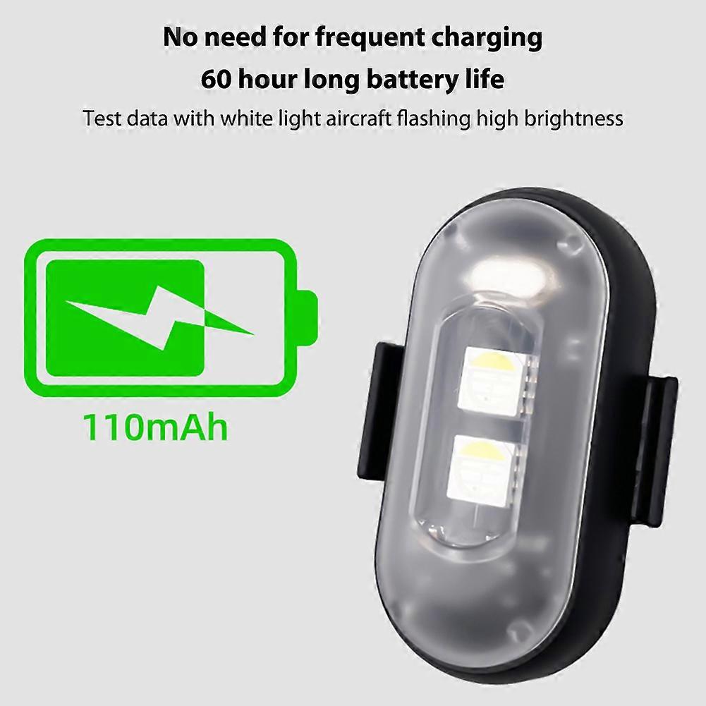 Waterproof Led Warning Light Universal Turn Signal Strobe Lamp 8 Colors Anti-collision for Aircraft