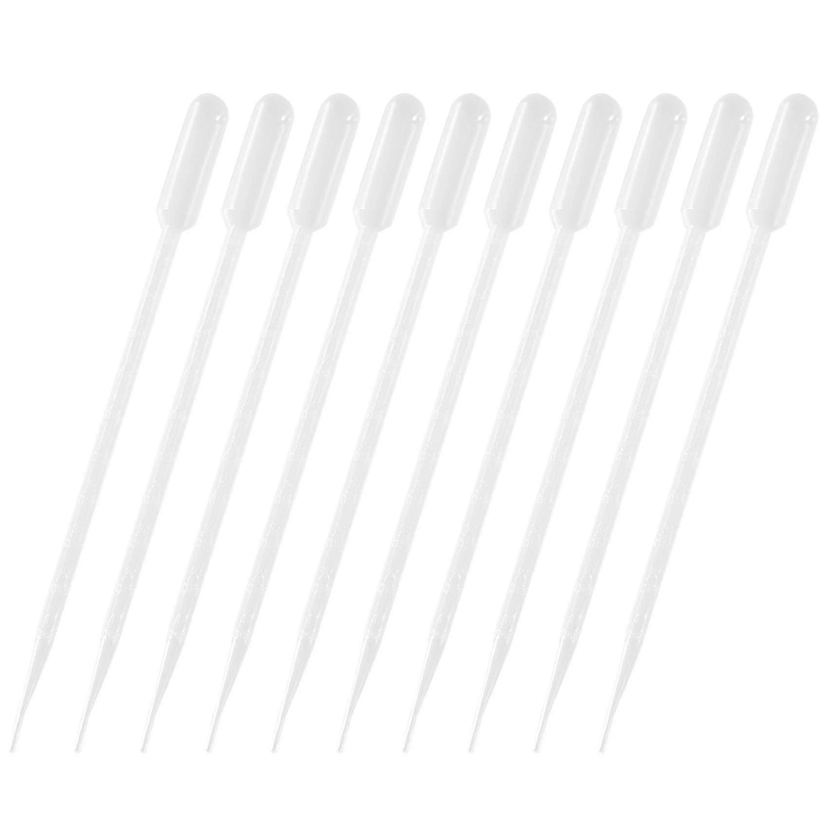 50 Stück 10 ml transparente Kunststoff-Transferpipette Pasteurpipetten Tropfer