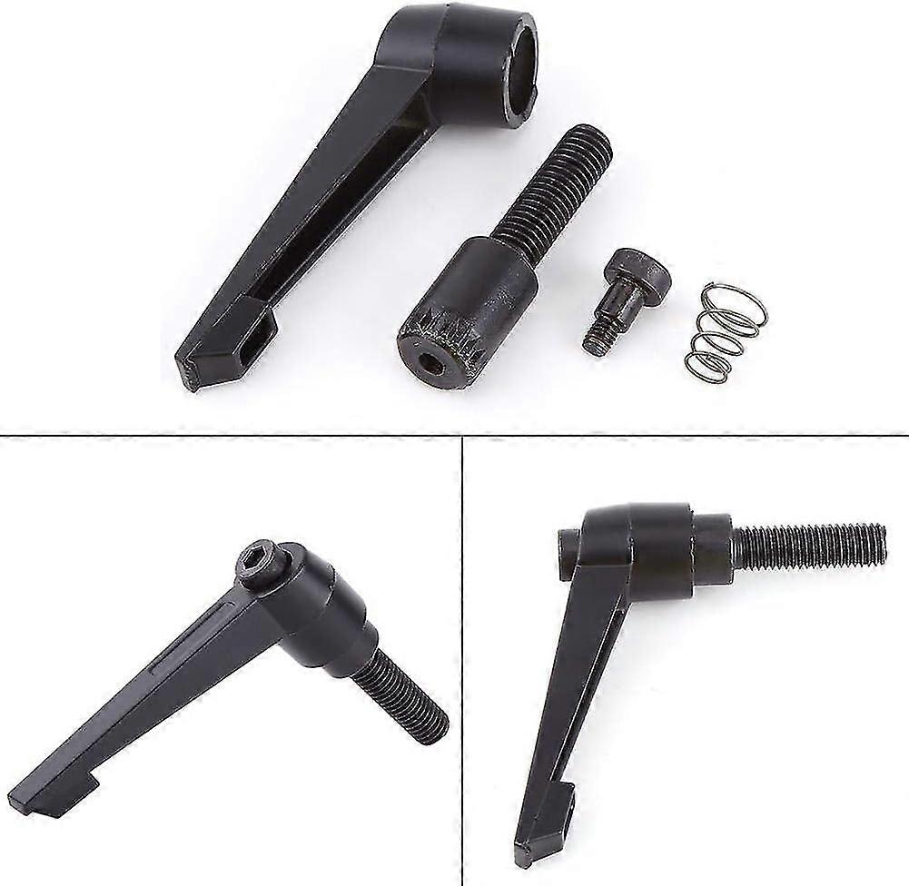 M10 Alloy Clamp Lever Male Thread Adjustable Handle Hex Socket Clamp Lever With Stud(m10*50)