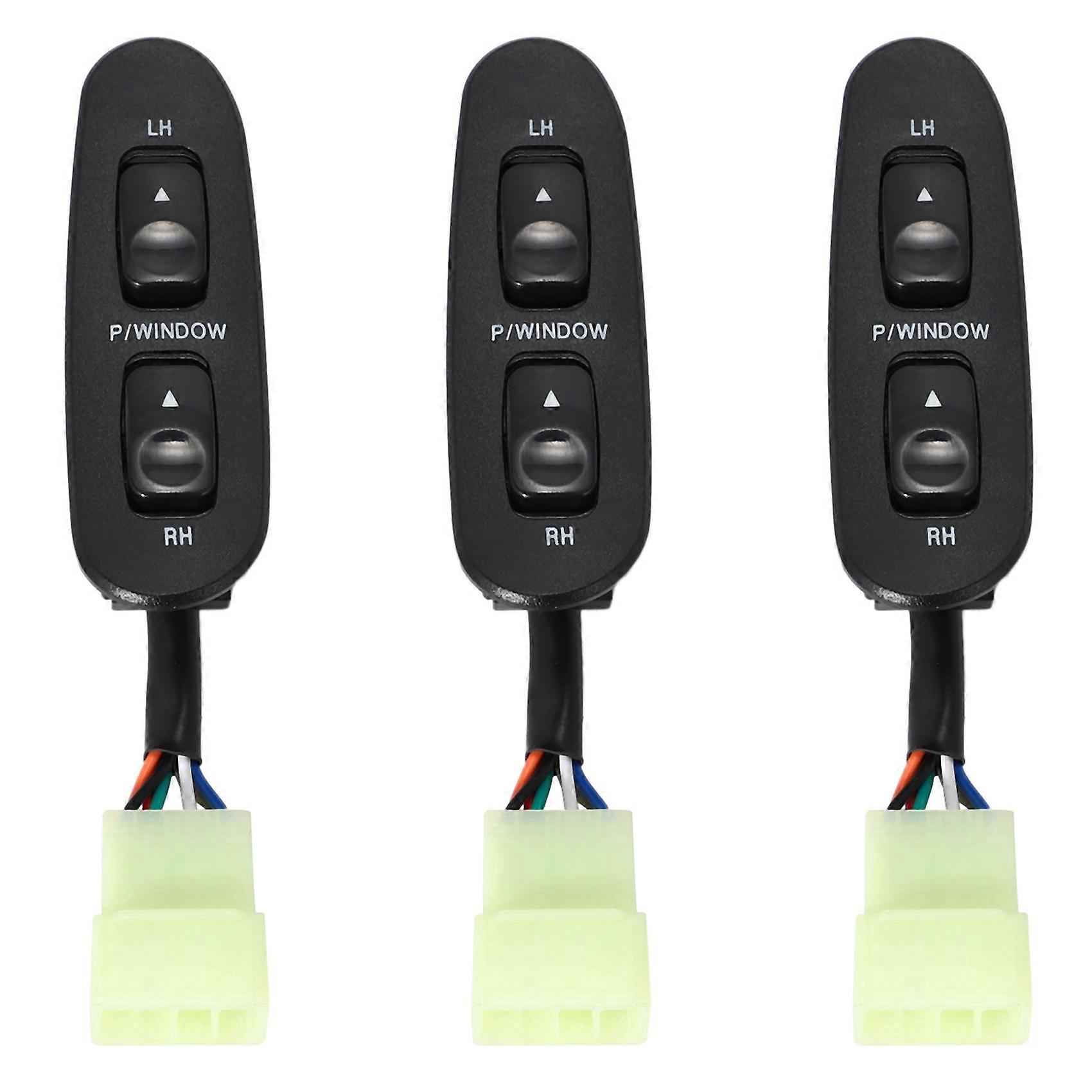 3X New Power Window Switch Fit for H100 Bus 93691-43600