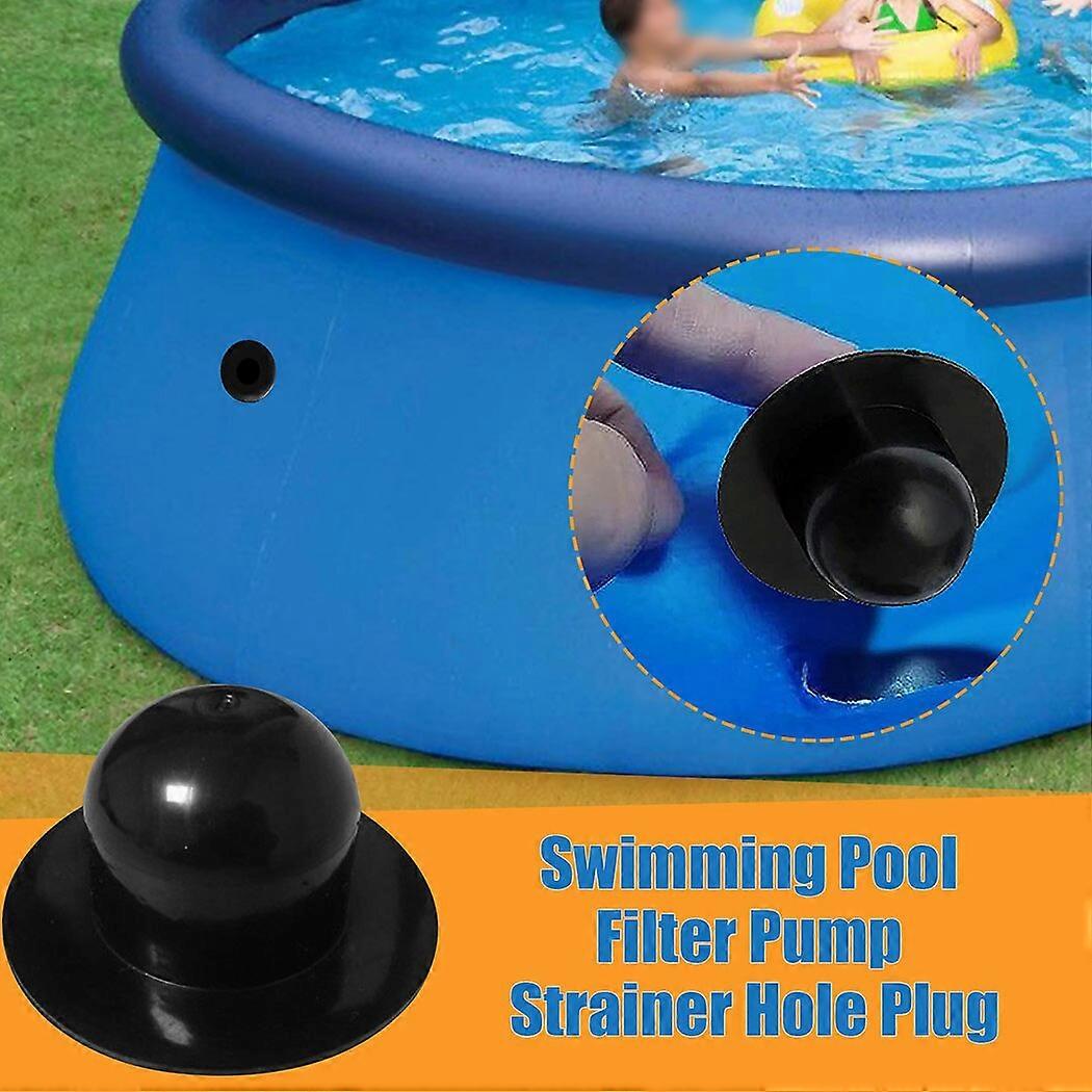 2-pack poolfilter pumpsilhål plugg vattenpropp för intex för sommar flyktpooler silhål plugg