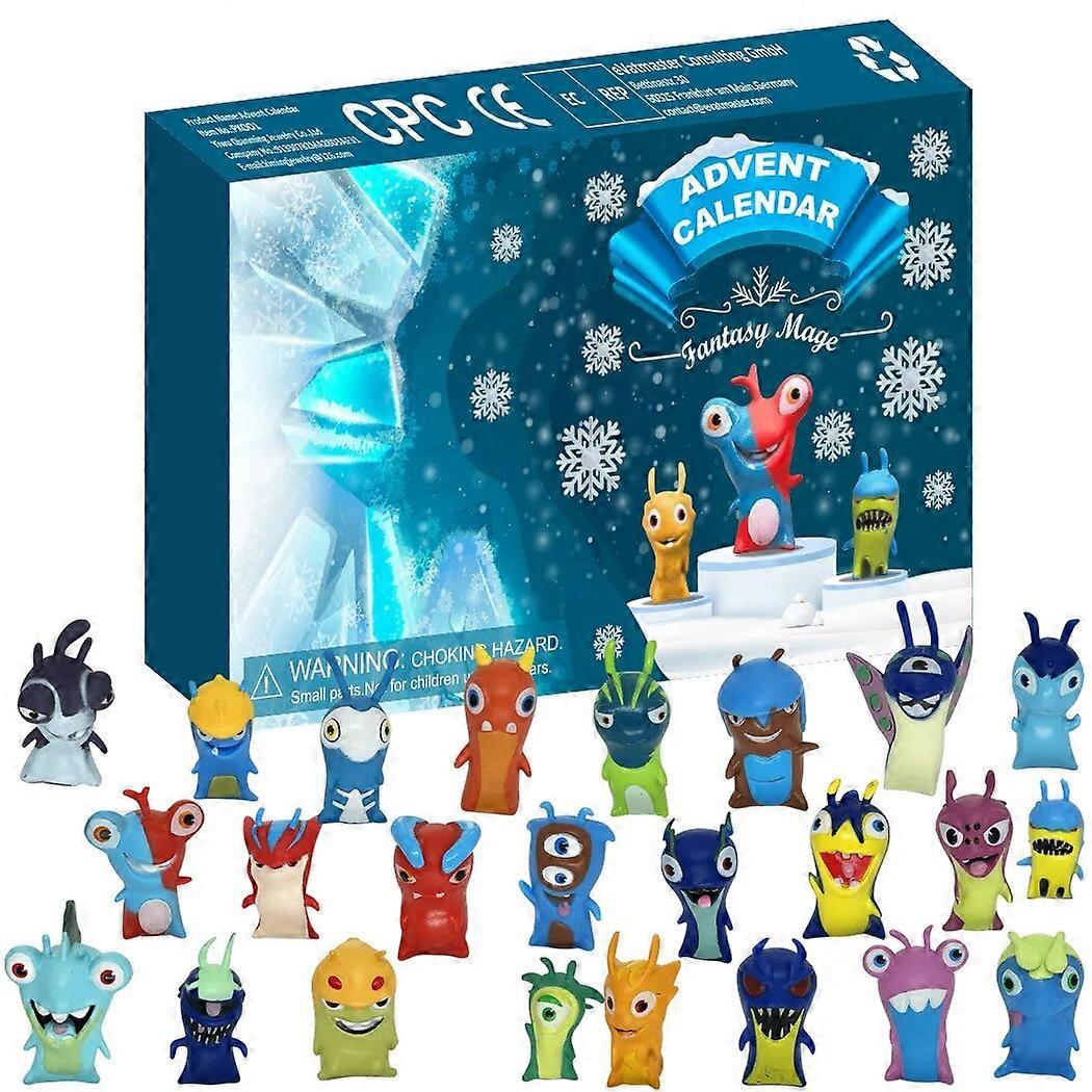 2023 Advent Calendar Christmas Advent Calendar 2023 24 Days Countdown To Christmas Calendar Cute Doll Toys for Kids  Xmas December for Party Favors