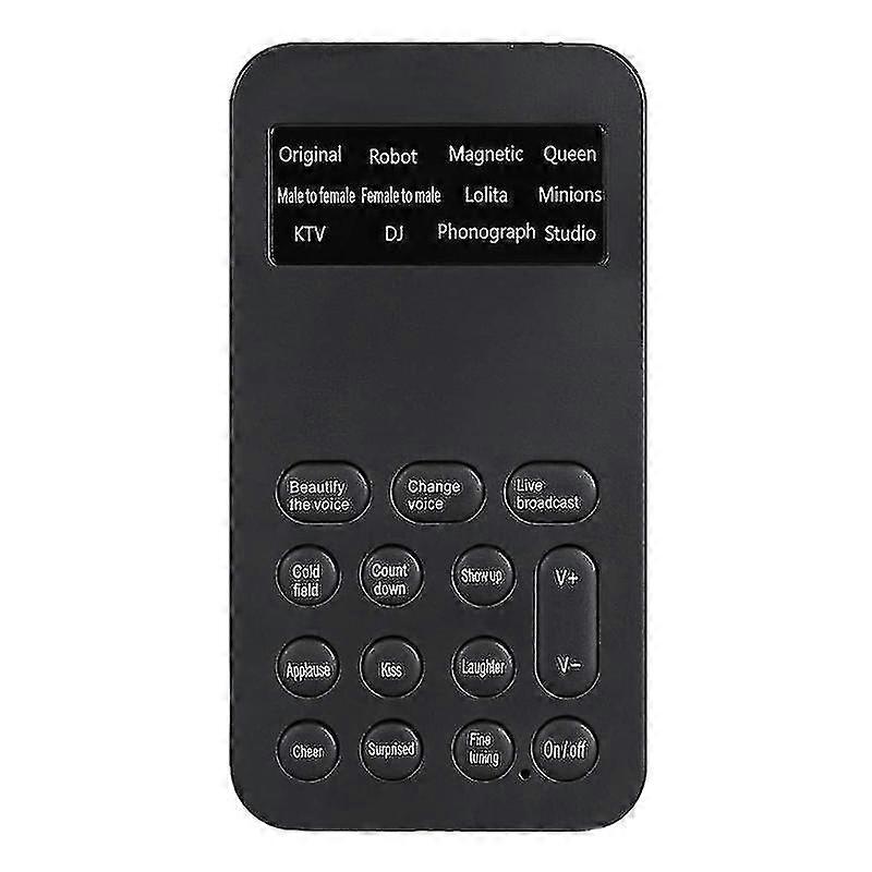 Schimbător de voce handheld microfon voce Changer Sound Effects Machine