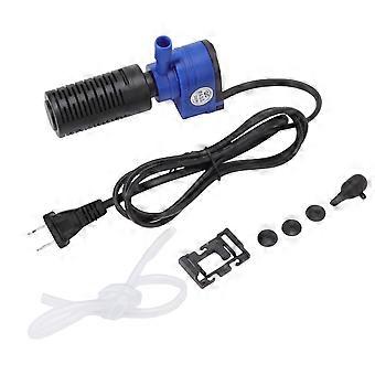 Abnehmbare, tauchfähige, multifunktionale Innenfilterpumpe für Aquarien mit Sauerstofffilter und US-Stecker (110 V) – Besonderes Geschenk