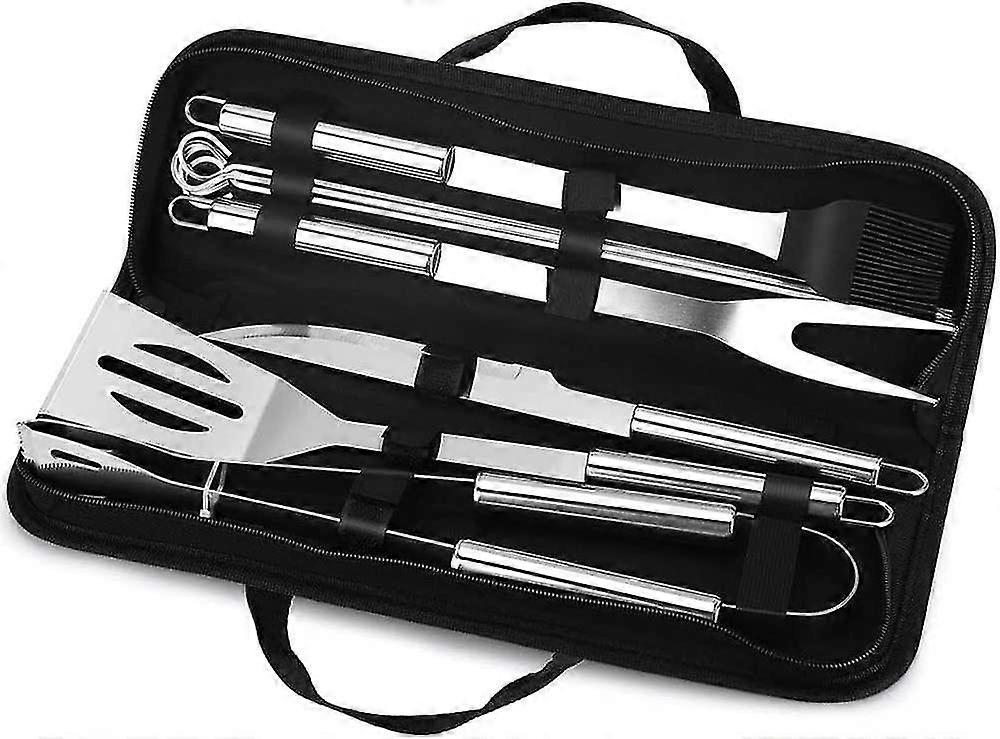 Bbq Tool Set, 9pcs Barbecue Stainless Steel Utensils