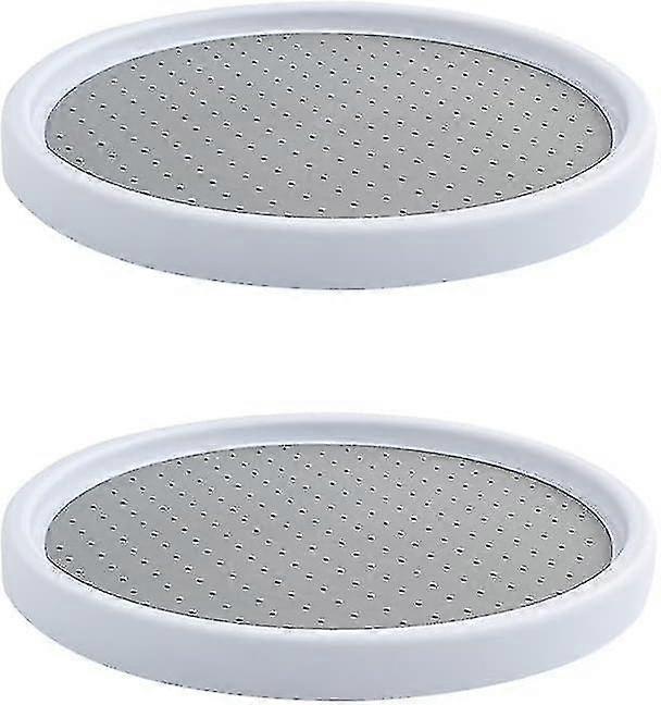 2pc Multifunctional Rotating Kitchen Condiment Bottle Fruit Plate Storage Rack