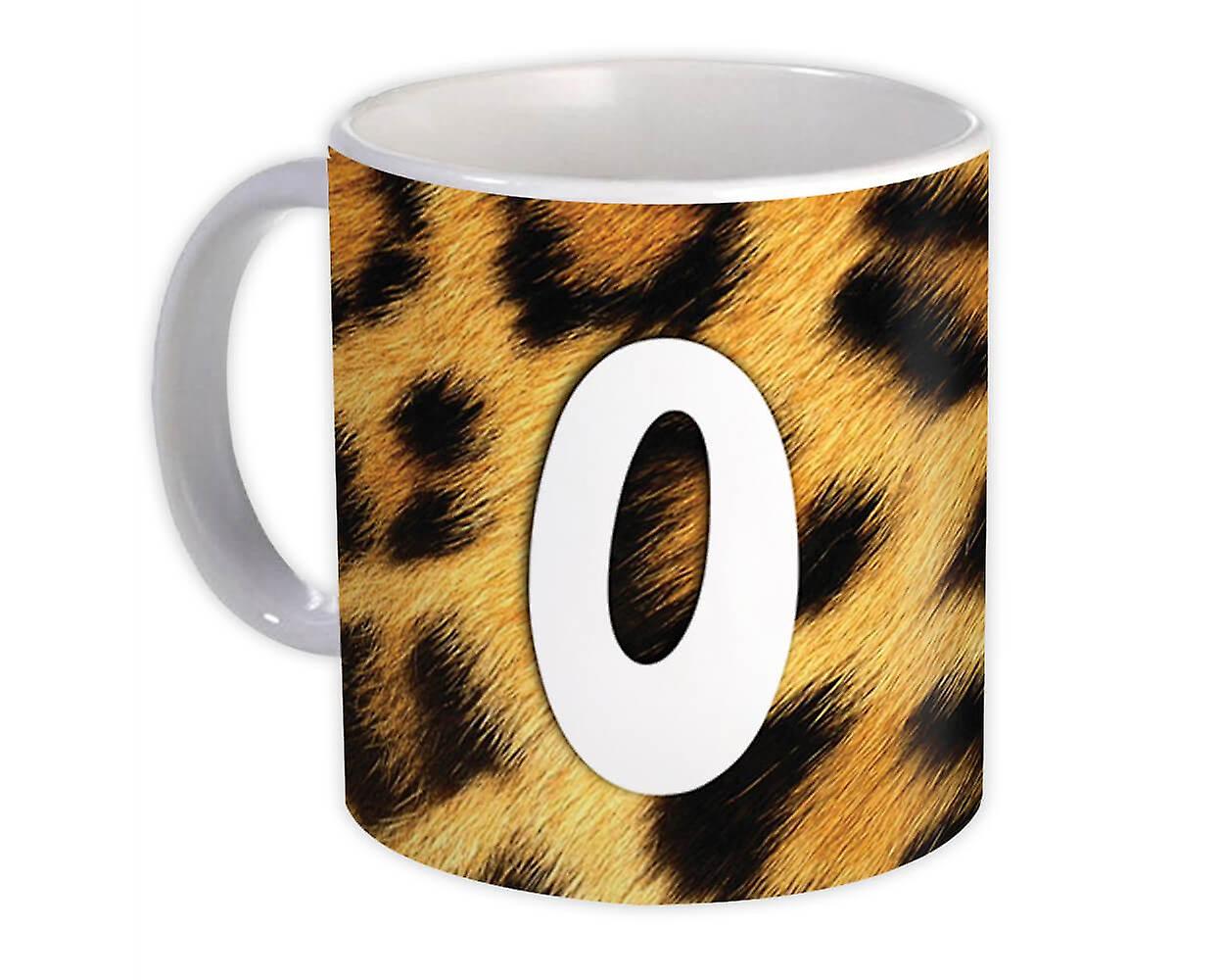 كوب هدية: حرف Monogram يا