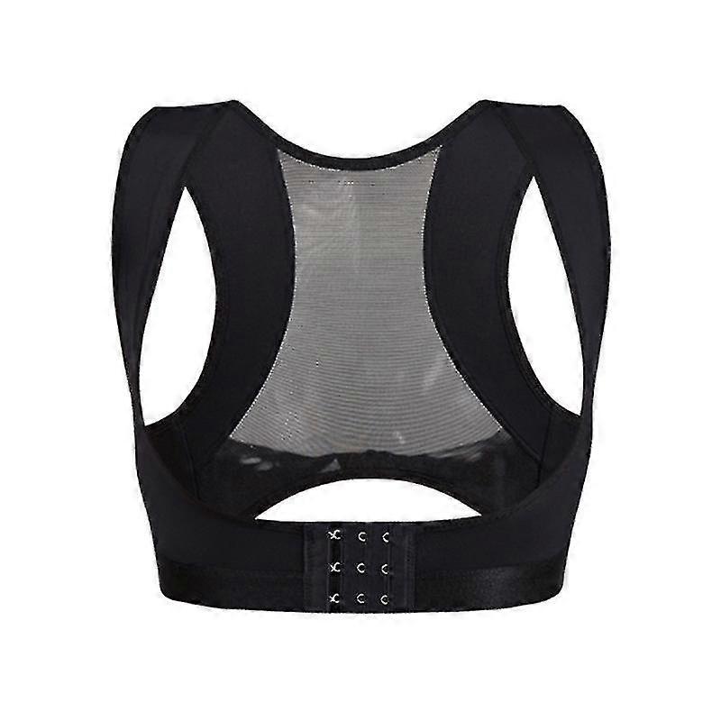 Women's Front Closure Wirefree Post Surgery Plus Size Back Support Posture Bra (xiatian)