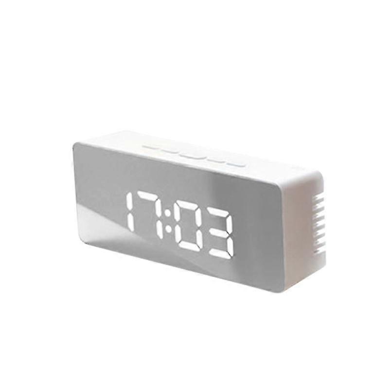 1pcs Mirror Alarm Clock-c