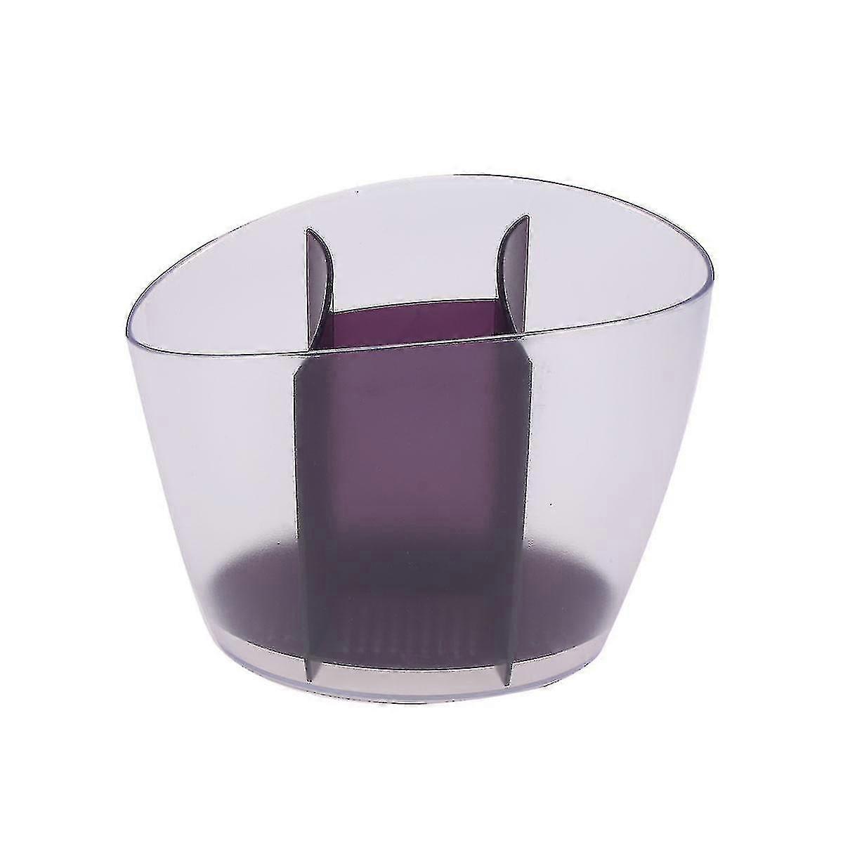 Chopsticks Storage Box Storage Holder Containers Detachable Plastic For Kitchen (purple)