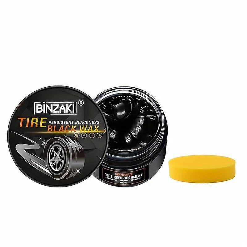 Premium Tire Shine & Protection Wax - Durable, Anti-Aging Formula For Enhanced Gloss And Longevity