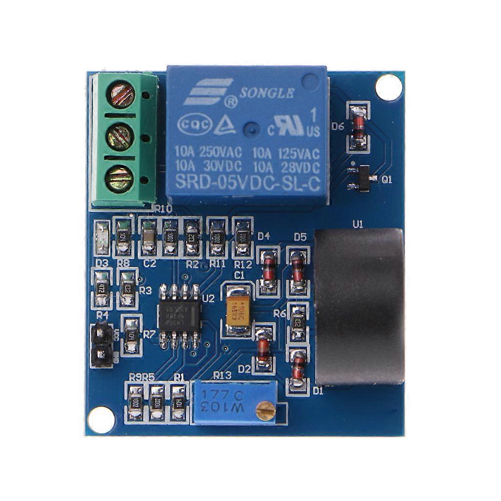 5A Overcurrent Protection Relay Module AC Current Detection Board 12V/5V Relay