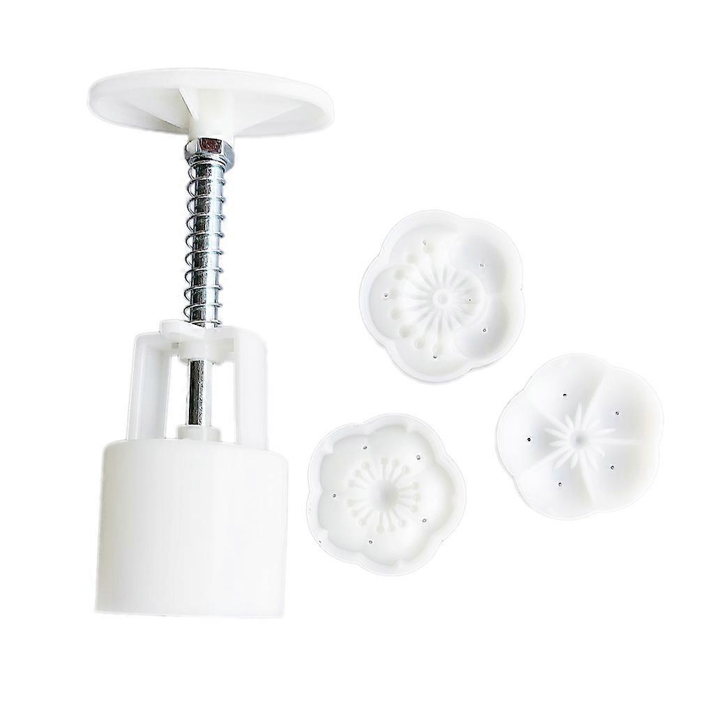 Flower Shape Moon Cake Mould Cherry Blossom Bath Bombs Pastry Tool Kitchen Gift