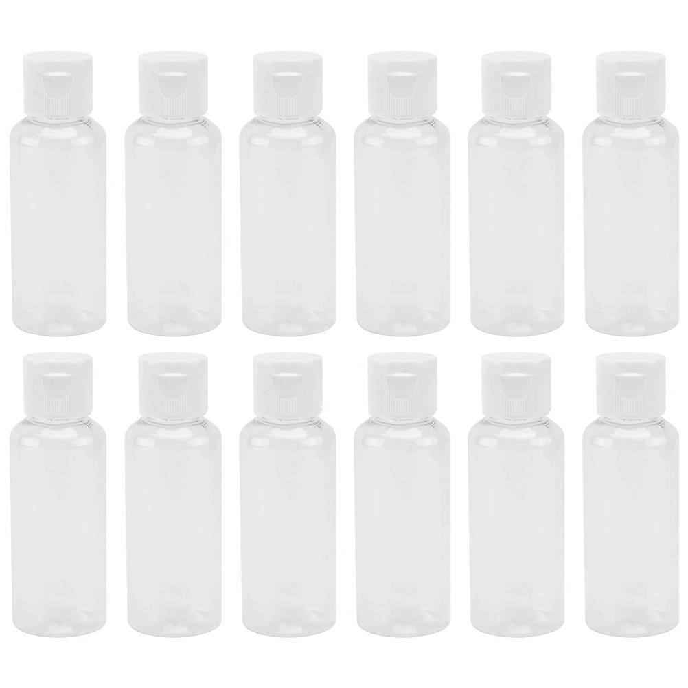 25Pcs Plastic Empty Bottles Cosmetics Sub Bottles Travel Lotion Containers