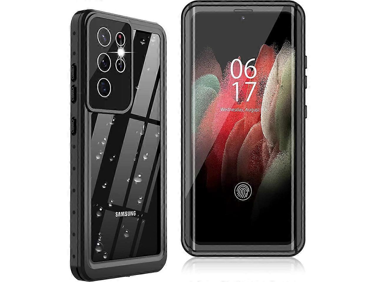 For Samsung Galaxy S21 Ultra Waterproof Case with Built-in Screen Protector Shockproof Full Body Underwater Case for Samsung S21 Ultra 5G 6.8 inch