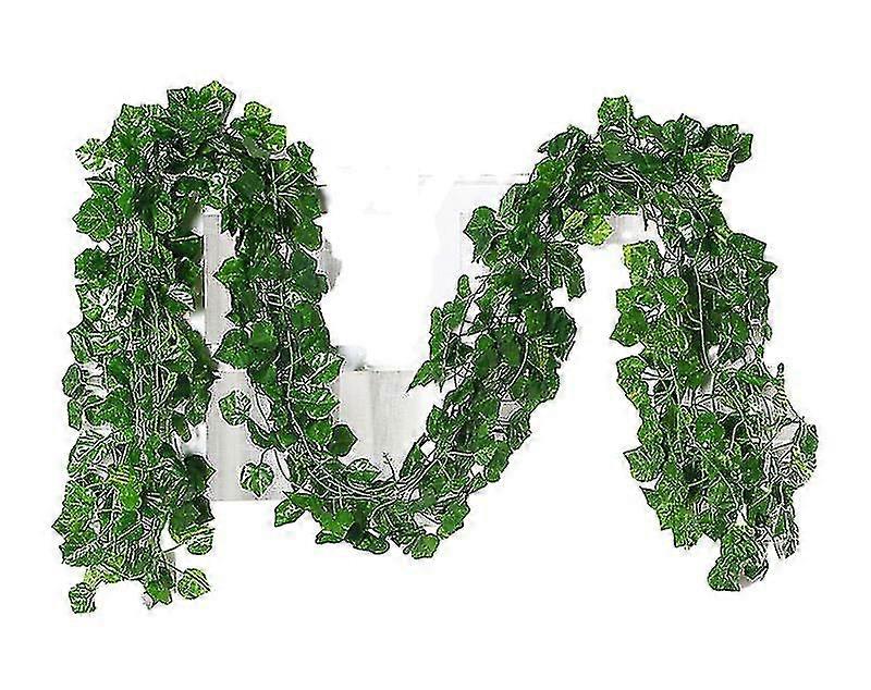 Artificial Grape Leaves Fake Vines,12pcs