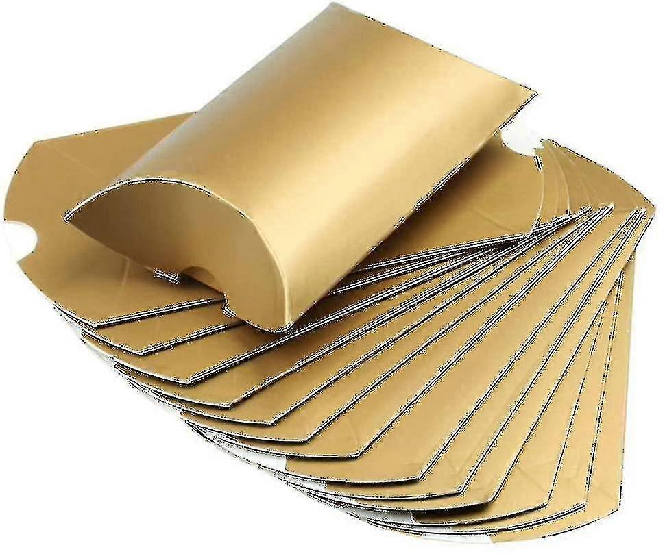 100 Pack Wedding Creative Pillow Box Candy Gift Box