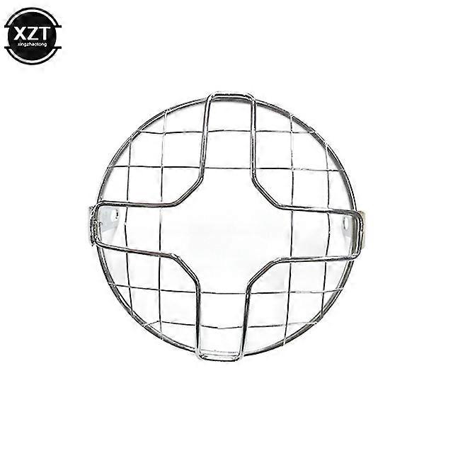 6.5inch Motorcycle Universal Vintage Headlight Protector Retro Grill Light Lamp Cover For Ducati Chopper Yamaha CafeRacer