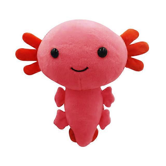7PCS Kawaii Salamande Plush Toy Soft Stuffed Animals Plushie Halloween Axolotl Doll Baby Sleeping Kids Girls GiftStuffed Animals