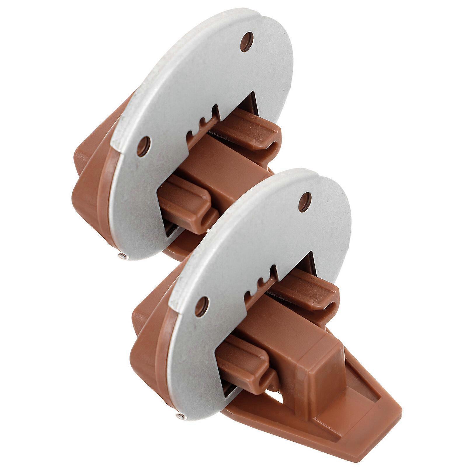 2 Sets Drawer Slides Center Mount Drawer Slides Furniture Guides Cupboard Dresser Slides Accessories