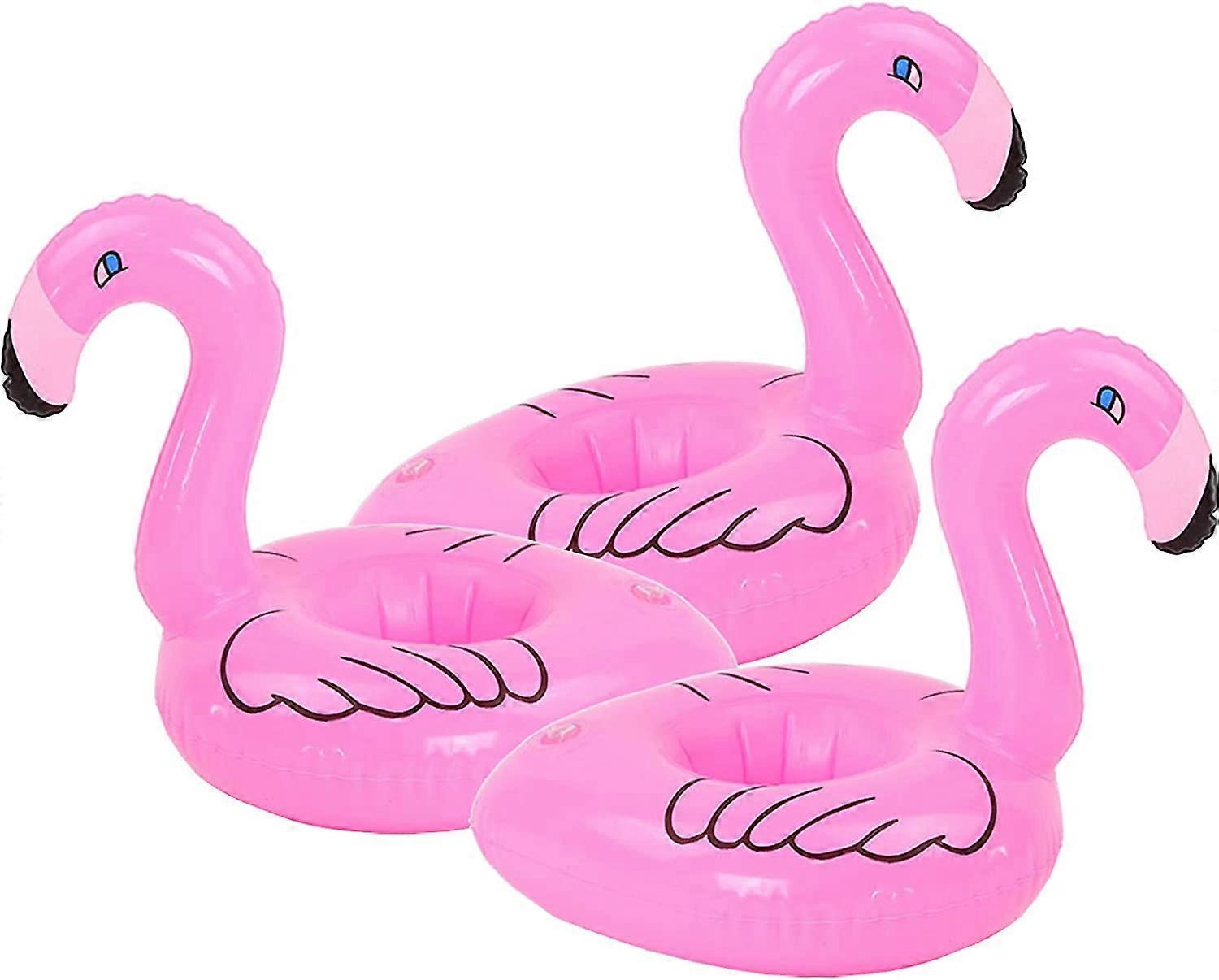 Inflatable Drink Holder 3 Pack Drink Pool Floats Cup Holders for Summer Pool Party, Variety Shape to Choose