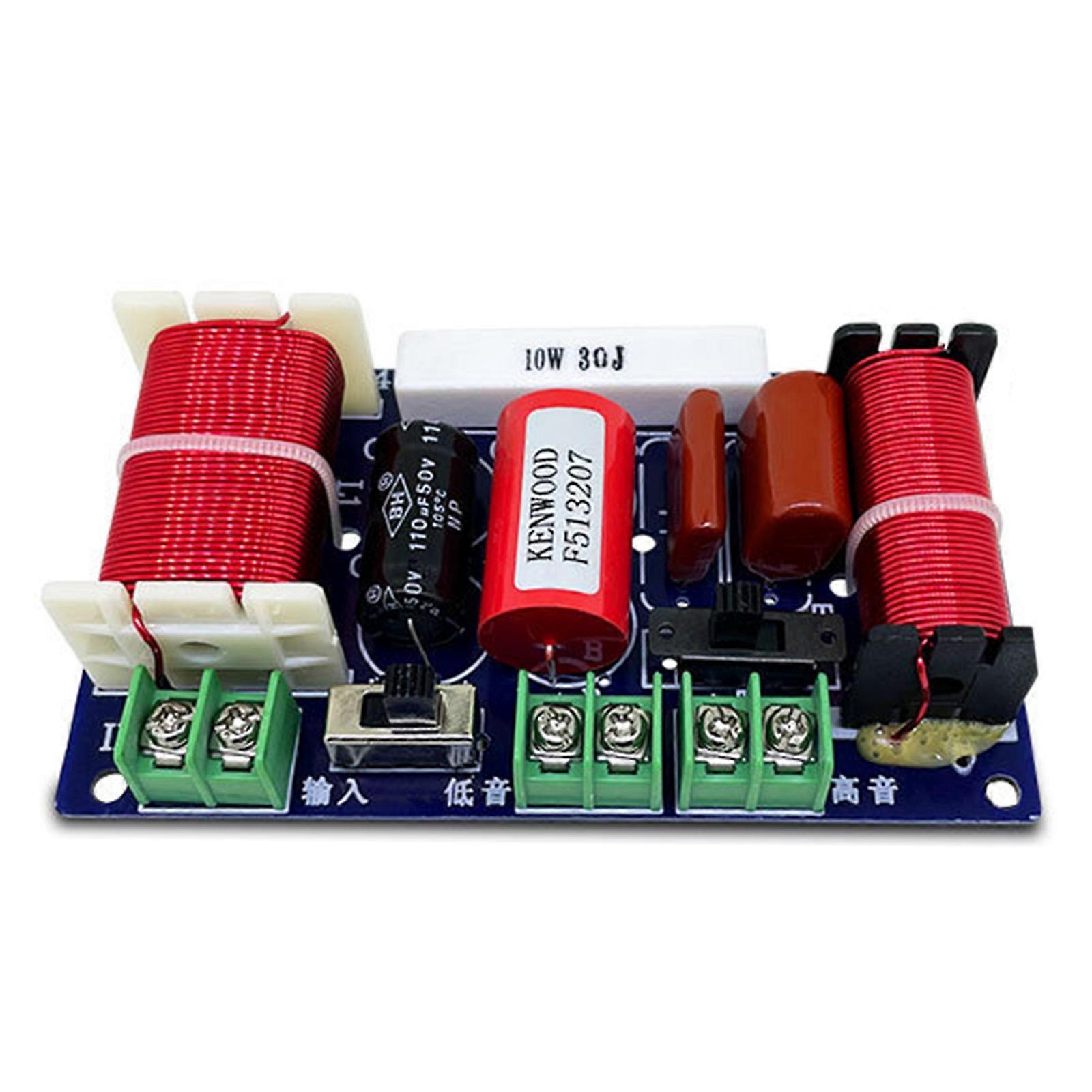 Two-way Divider Bookshelf Speaker Modified Weah 204 Frequency Divider Board