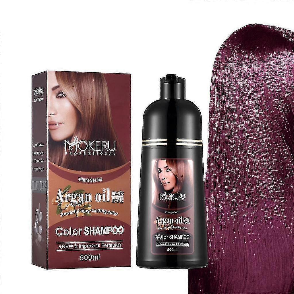 Instant Hair Color Shampoo For Gray Hair Coverage Hair Dye Shampoo In Minutes - MXBC