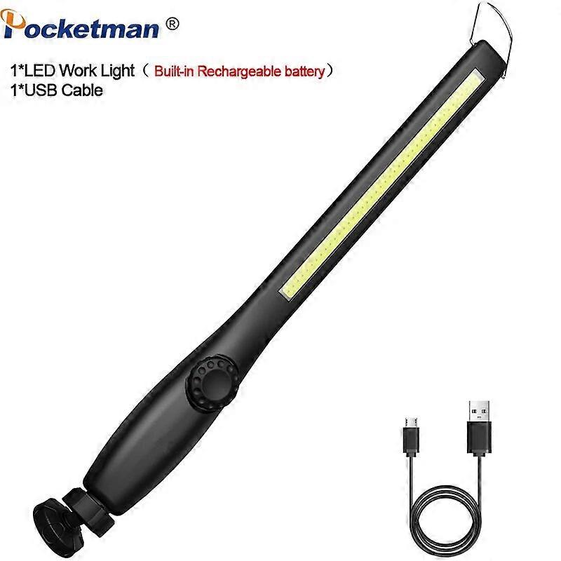 Portable Linternas led Rechargeable LED Work Light led lantern Magnetic COB LED Work Light Inspection Light for Car Repair, Home