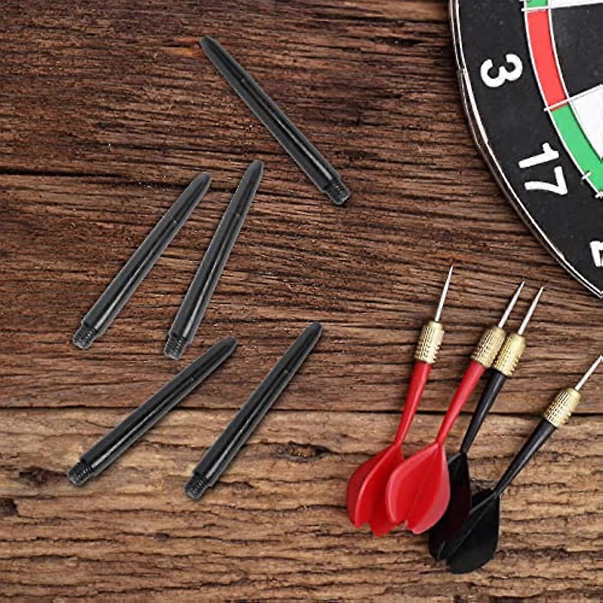 100stk plast dartaksler dart tilbehør