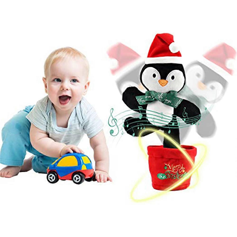 Dancing Singing Mini Christmas Tree Toy Soft Plush Electric Musical Toy for Kids