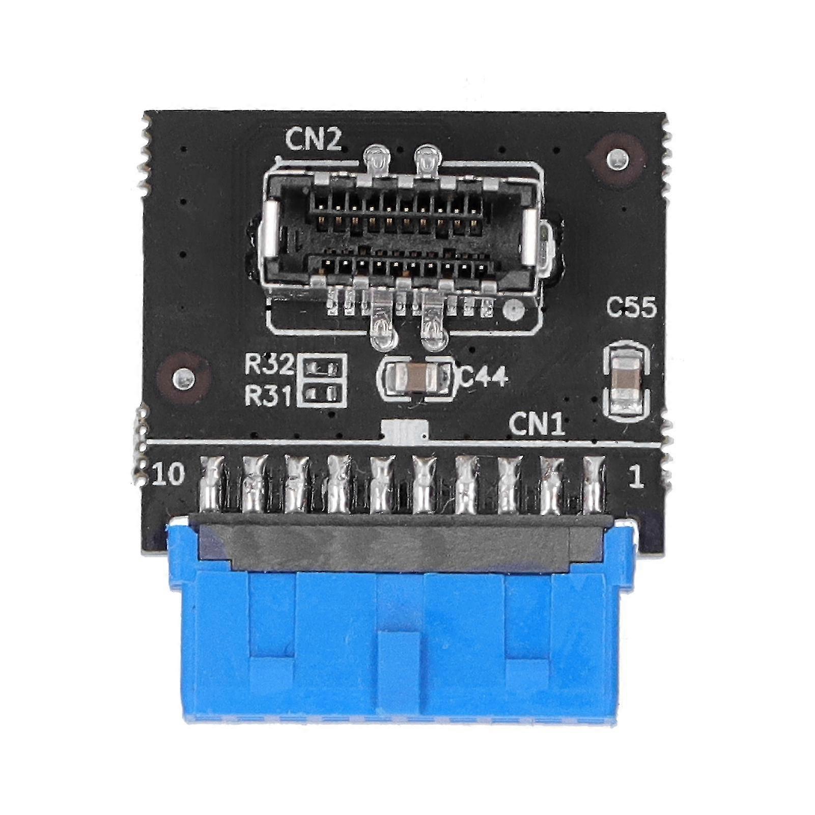 USB 3.0 Type-E Front Panel Socket 20 Pin Header Extension Adapter