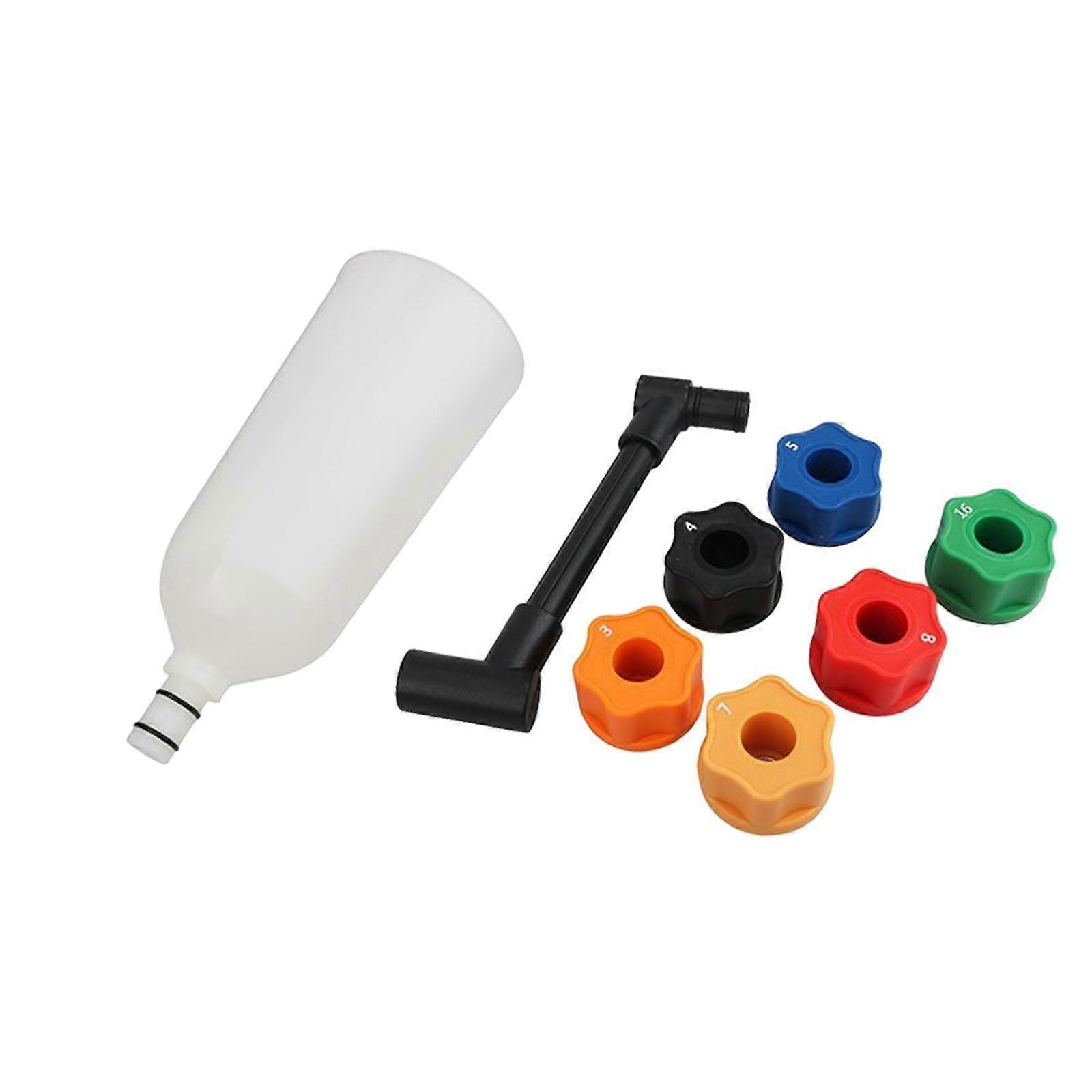 Engine Oil Funnel Set with Offset Extension Tube with Adapters for Cars