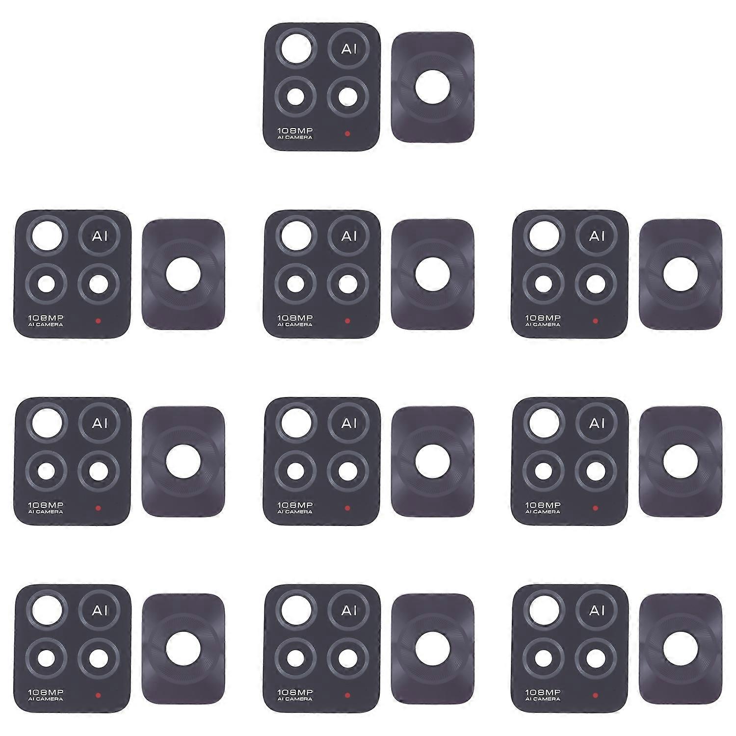 10pcs Back Camera Lens For Xiaomi Redmi Note 11 Pro 5G Global