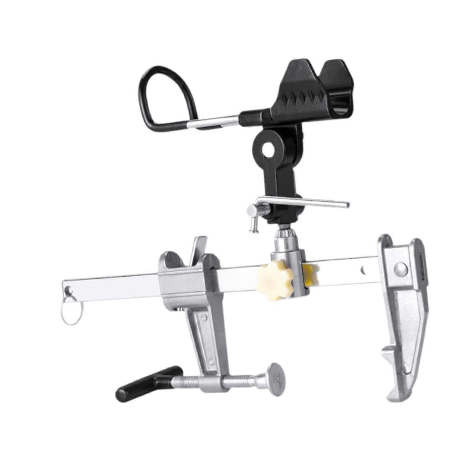 Kayak Rod Holder Stable Flexible Clamp on Type Bridge Railing Turret Support Clamp Distance 22cm