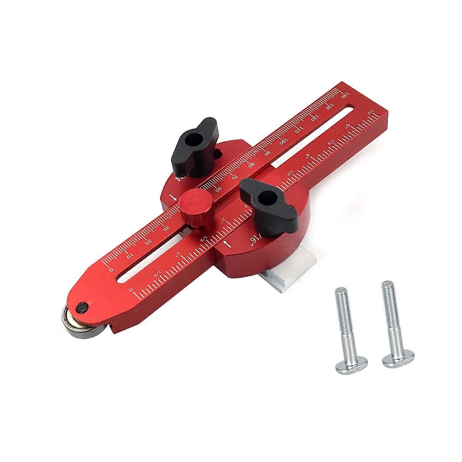 Thin Rip Jig Table Saw Jig Guide Saw Fence Guide Red Woodworking Tools