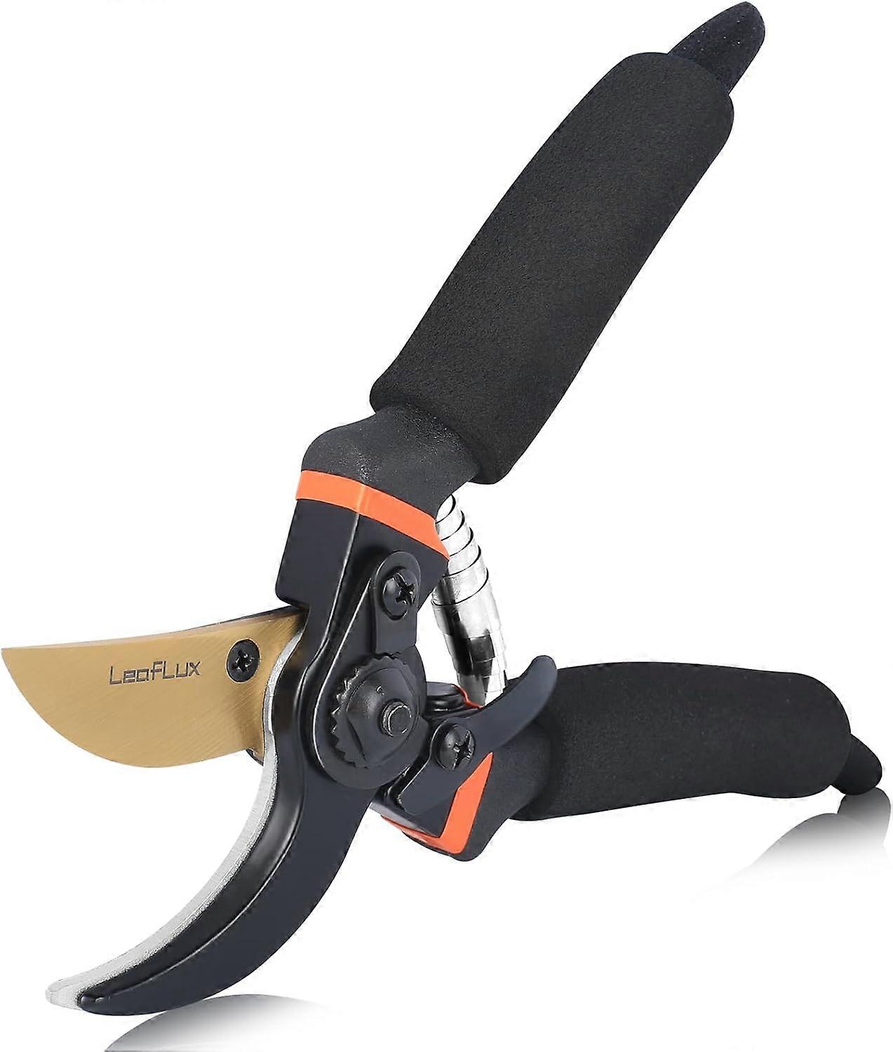 Pruning Shears, Professional SK5 Quality, Rust-Proof Bypass Design, Ergonomic Handles, Garden Tool for Precision Cutting
