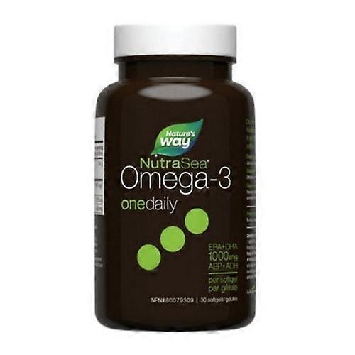 NutraSea NutraSea Omega3 One Daily Liquid Gels Fresh Mint, 30 Count