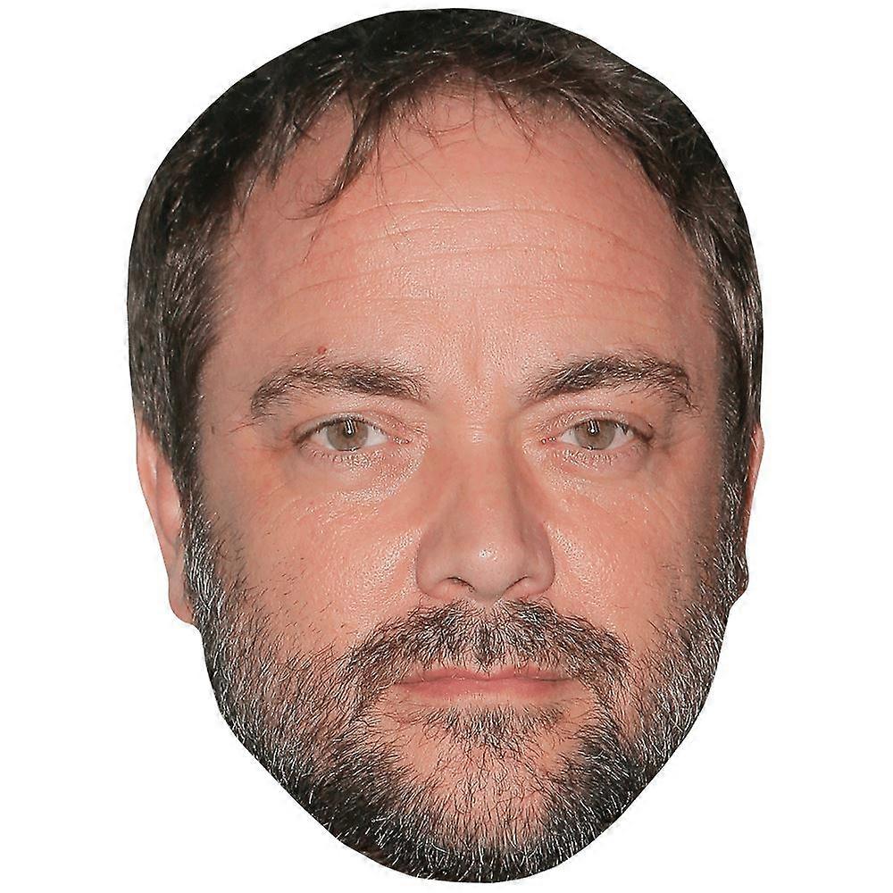 Mark Sheppard (Grey Beard) Celebrity Mask, Flat Card Face