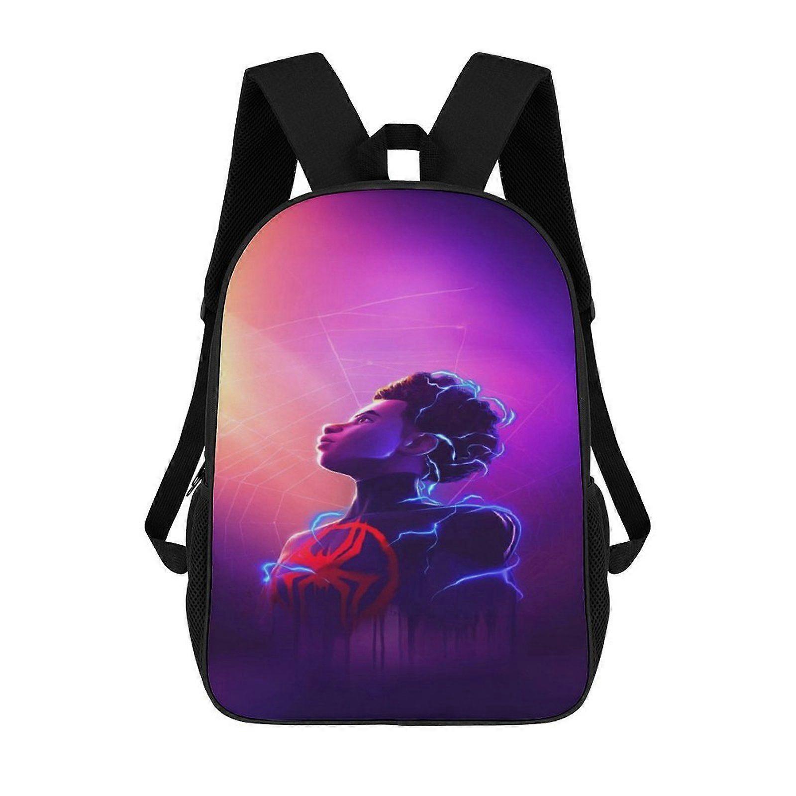 i2322 Miles Morales Backpack Shoulders DaypackBag Work Travel Classic Unisex Backpack kli2322