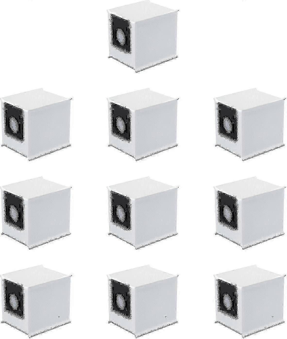 For 360 Botslab S8 + 10 stk Støvsugerposer Kompatibel Sett, Reservedeler Tilbehør For Vakuumroboter