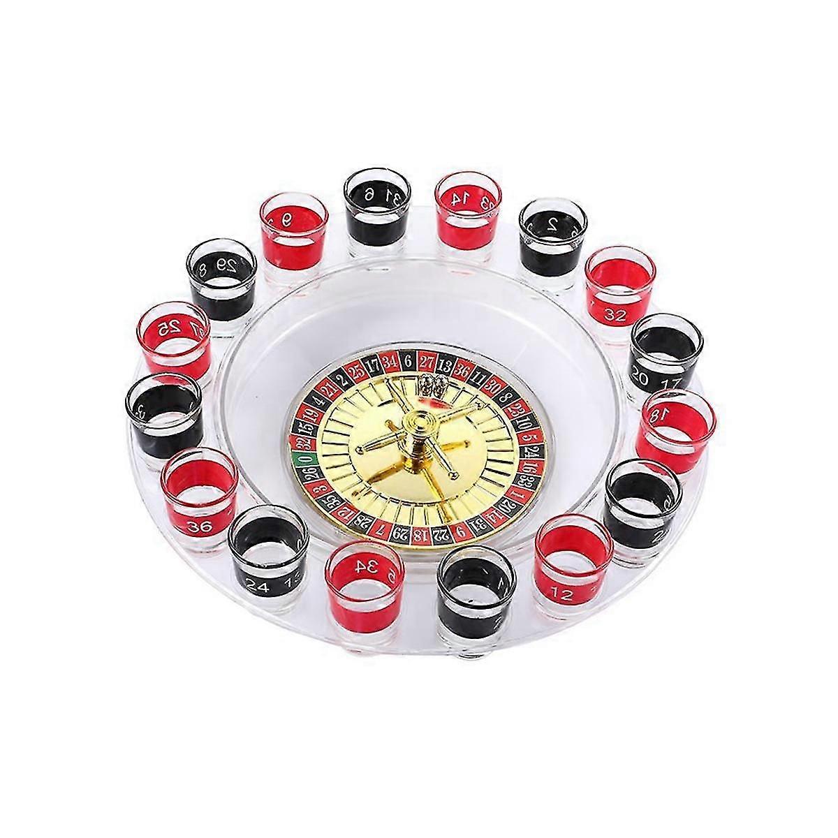 16 Cups Of Lucky Wheel Entertainment Turntable Drinkware Game Turntable Bar Supplies