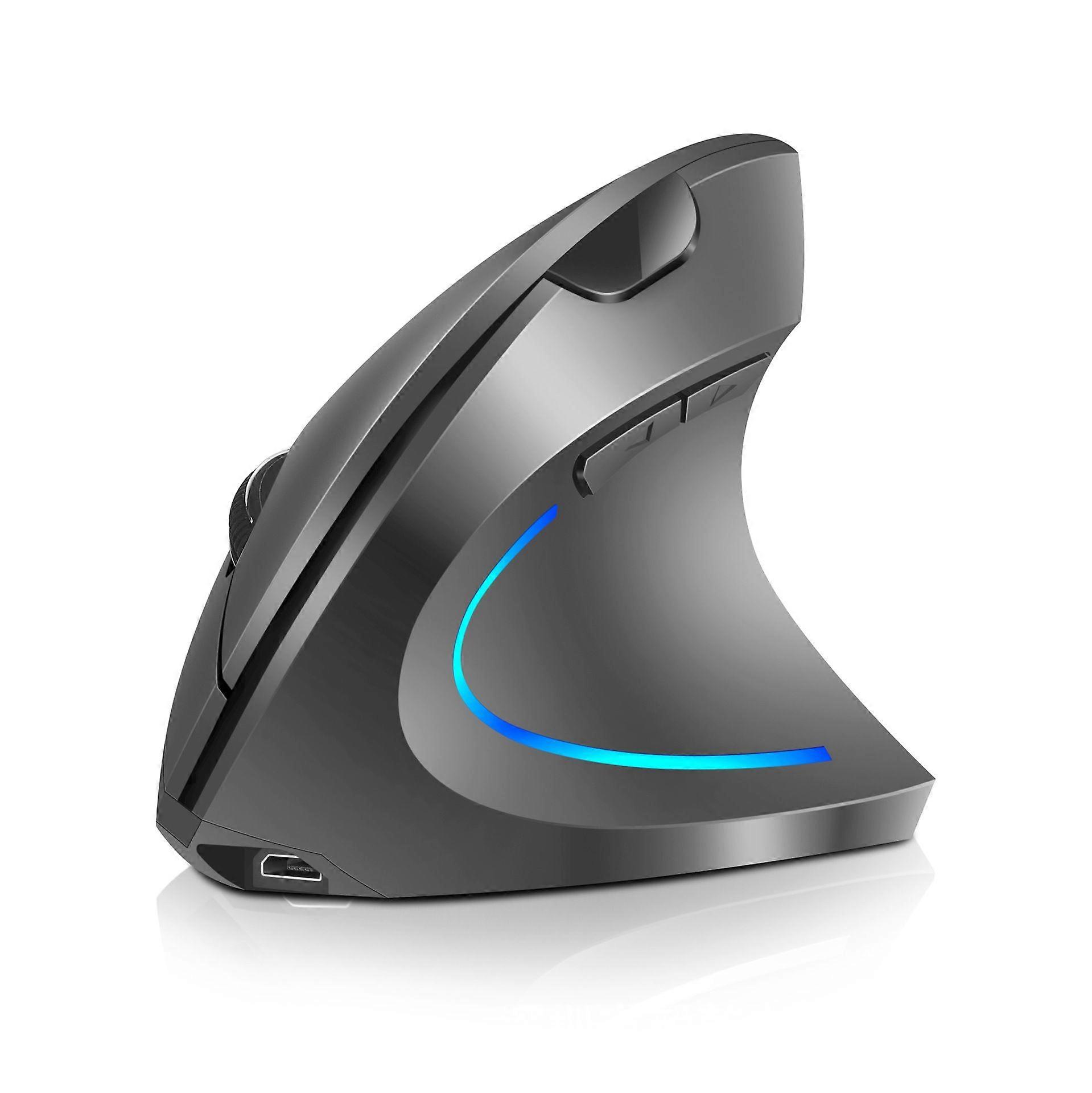 Wireless 2.4G vertical vertical mouse to prevent mouse hand