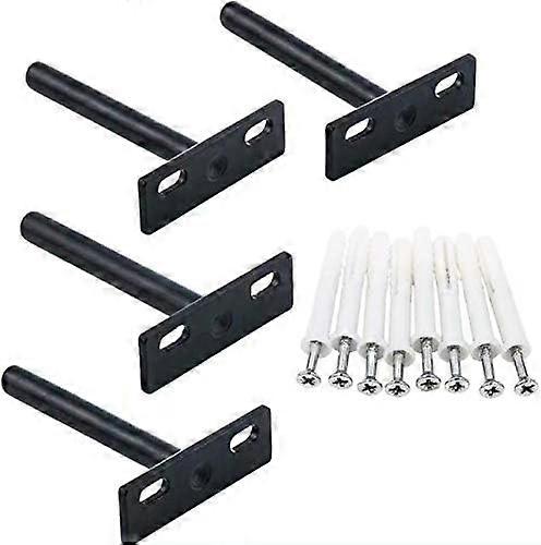 Heavy-Duty Rustproof Steel Floating Shelf Bracket