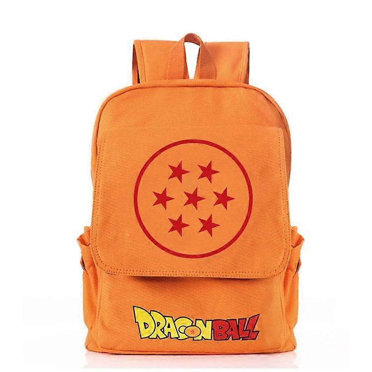 new Shoulder backpack Dragonball canvas schoolbag backpack Goku student schoolbag