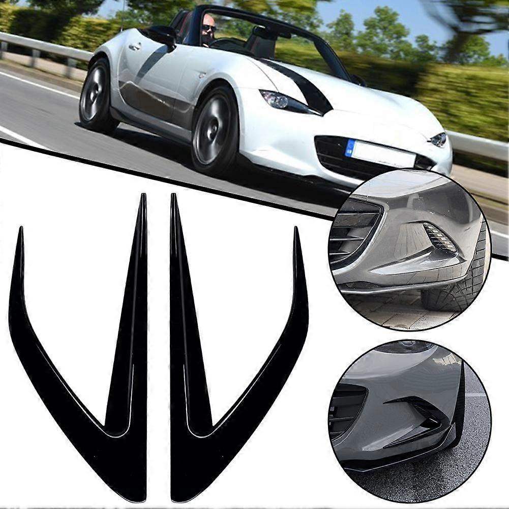For Mazda MX-5 Miata ND 2016 front wind blade sticker grille modification