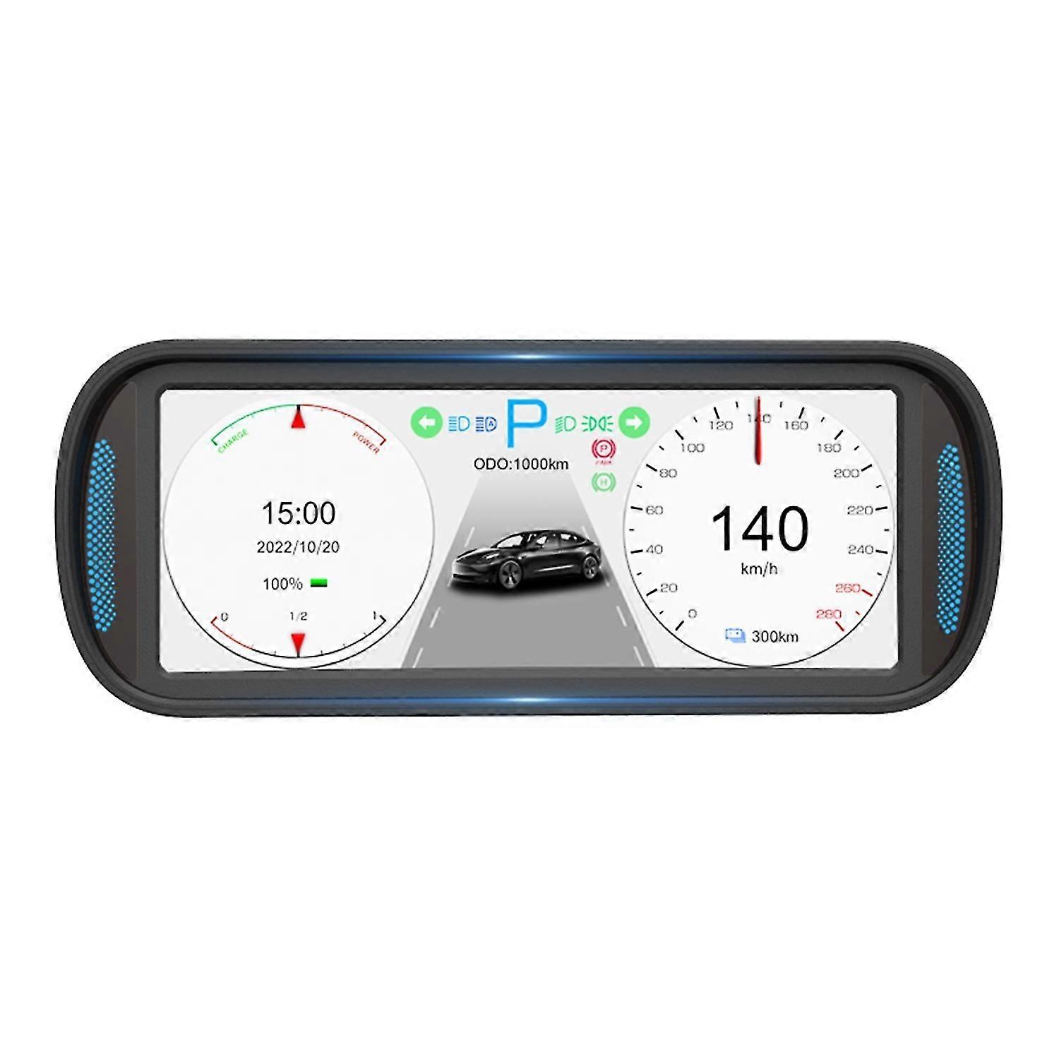 Car Head Up Display Replacement for Tesla Model Y/3 2019-2022 Car LCD Instrument 1280*480 6.8inch IP