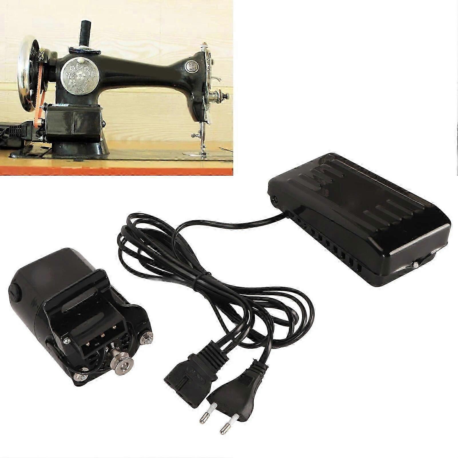 Exquisite Sewing Machine Motor Kit Professional Efficient Replacement Sewing Machine Motor with Foot Pedal for Home Use EU Plug 220V