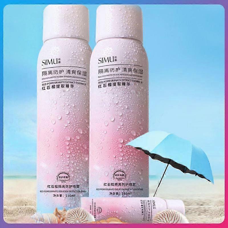 Smooth Spray Sunscreen Refreshing Moisturizing Sunscreen Female Waterproof Sun Productive