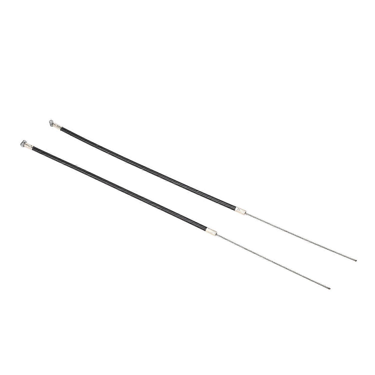 2Pcs Outboard Throttle Cable 6E0‑26301‑01 Metal Boat Outboard Engine Throttle Shift Cable for 2 Stro